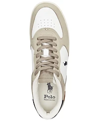 Polo Ralph Lauren Men's Masters Court Nubuck & Leather Sneakers