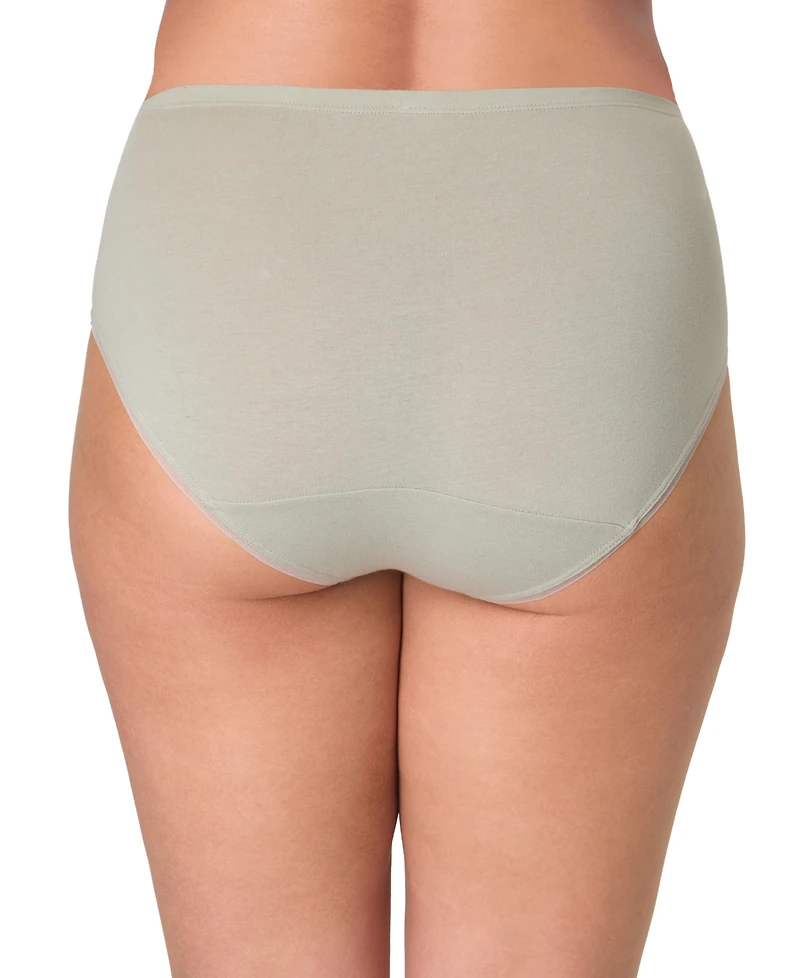 Bali Women's Lux Cotton Essentials Hipster Underwear Dflehp