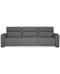 Miren 3-Pc. Fabric Sectional with 3 Power Headrest Recliners, Exclusively at Macy's