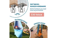 Outree Sensory Swing for Kids with 360° Swivel