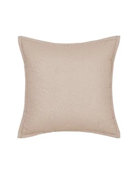 Royal Court Rosewood Quilted Square Decorative Pillow, 16" x 16"