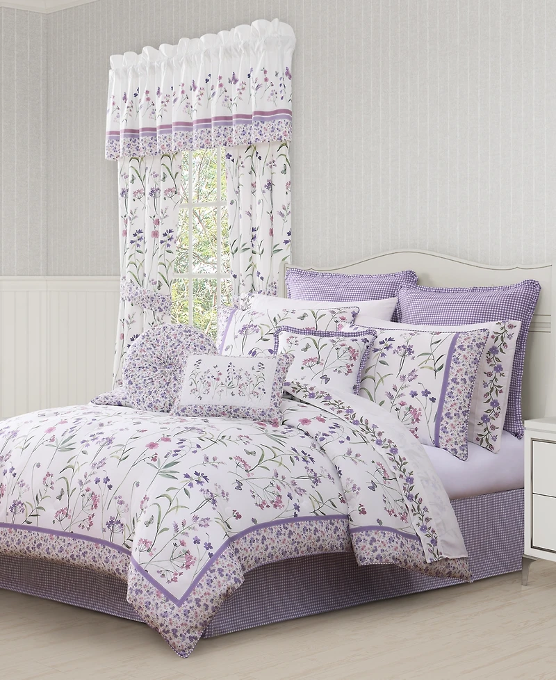 Royal Court Nola Floral 4-Pc. Comforter Set, California King
