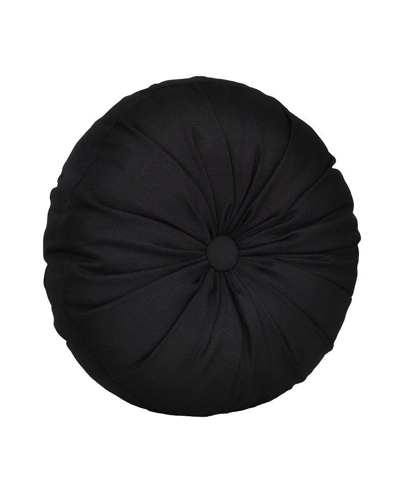 Royal Court Calabria Tufted Decorative Pillow, 15" Round