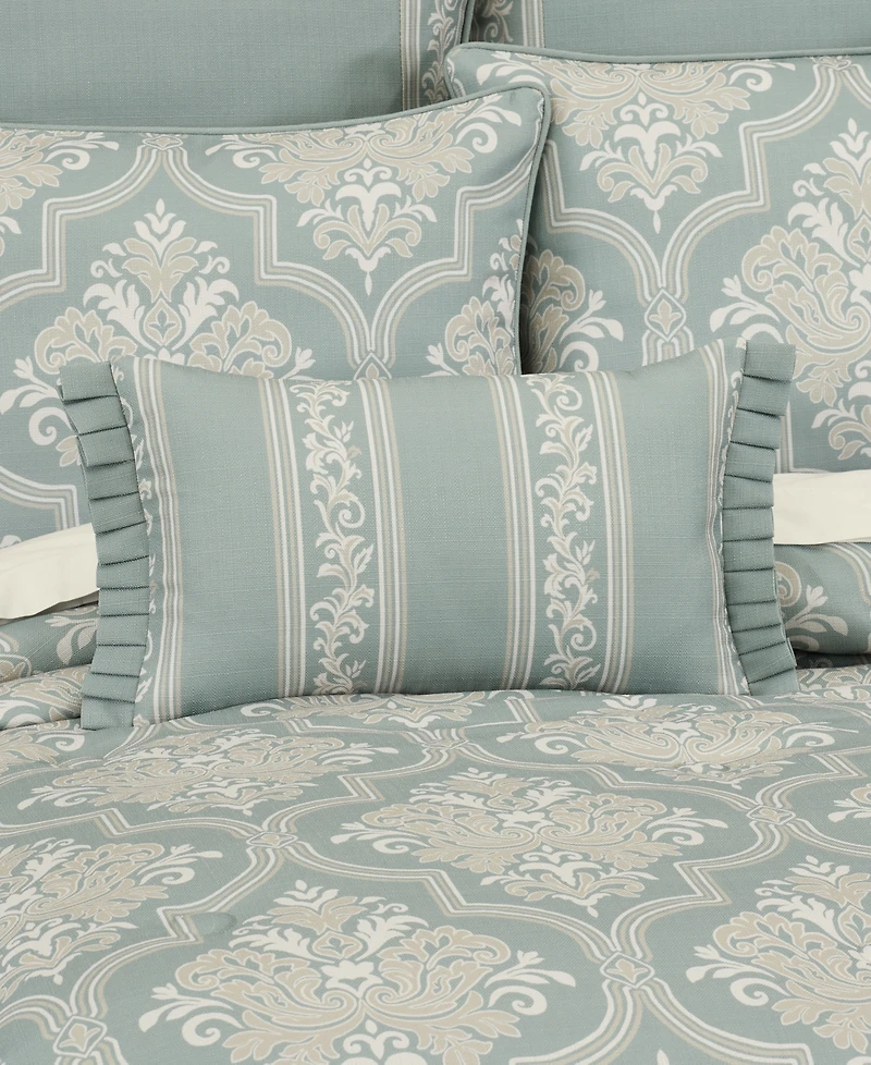 Royal Court Tranquility Boudoir Decorative Pillow, 12" x 20"