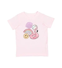 Sweet Wink Toddler Girls Summer Fun Short Sleeve T-Shirt