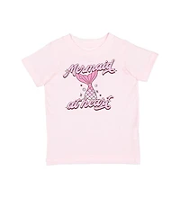 Sweet Wink Little and Big Girls Mermaid At Heart Short Sleeve T-Shirt