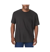 KingSize Men's Big & Tall Shrink-Less Lightweight Pocket Crewneck T-Shirt