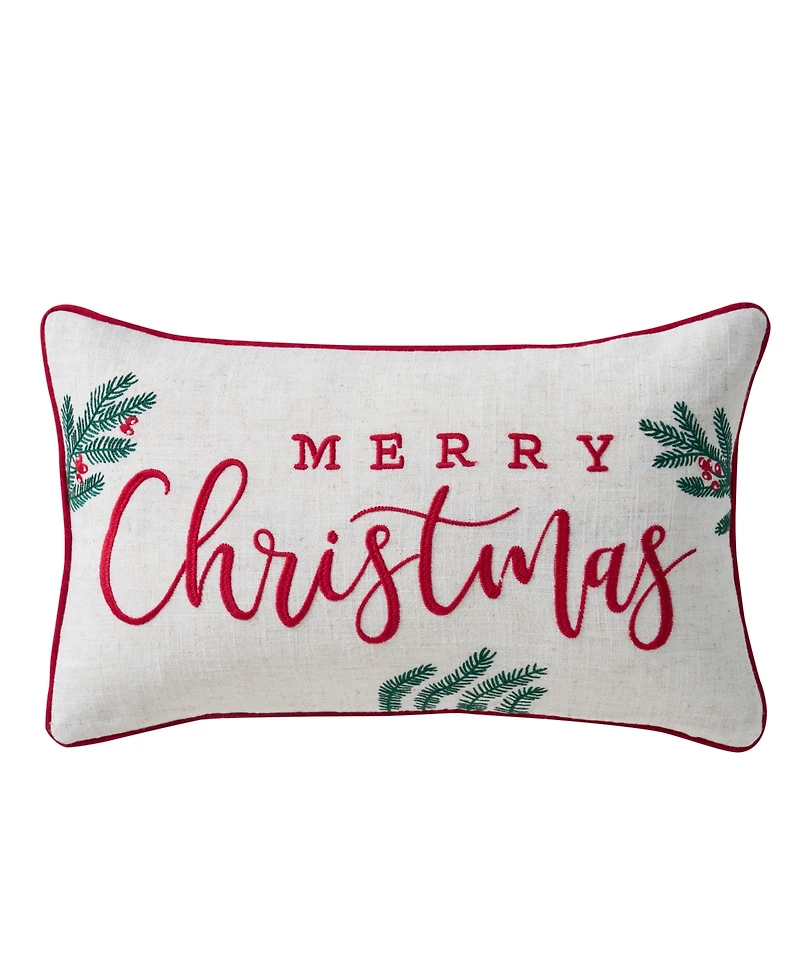 J Queen New York Heathered Pillow Boudoir Decorative Pillow