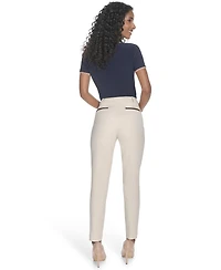 Tommy Hilfiger Women's Mid-Rise Slim-Fit Ankle Pants