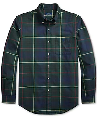 Polo Ralph Lauren Men's Classic-Fit Plaid Oxford Shirt