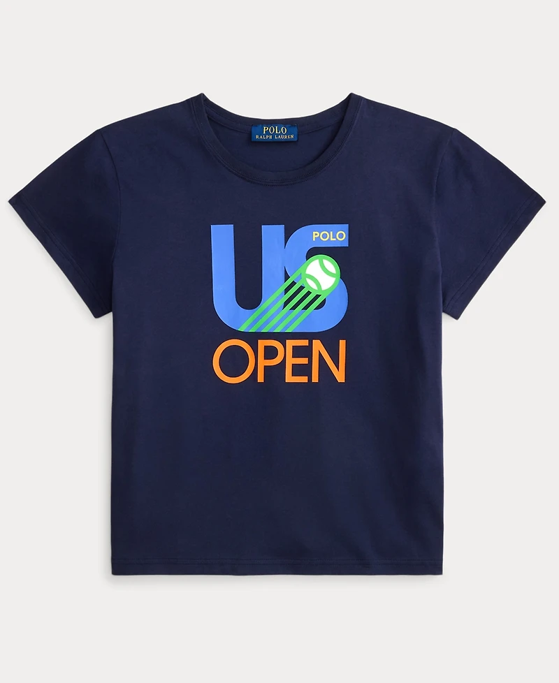 Polo Ralph Lauren Women's Us Open Graphic Logo Jersey T-Shirt