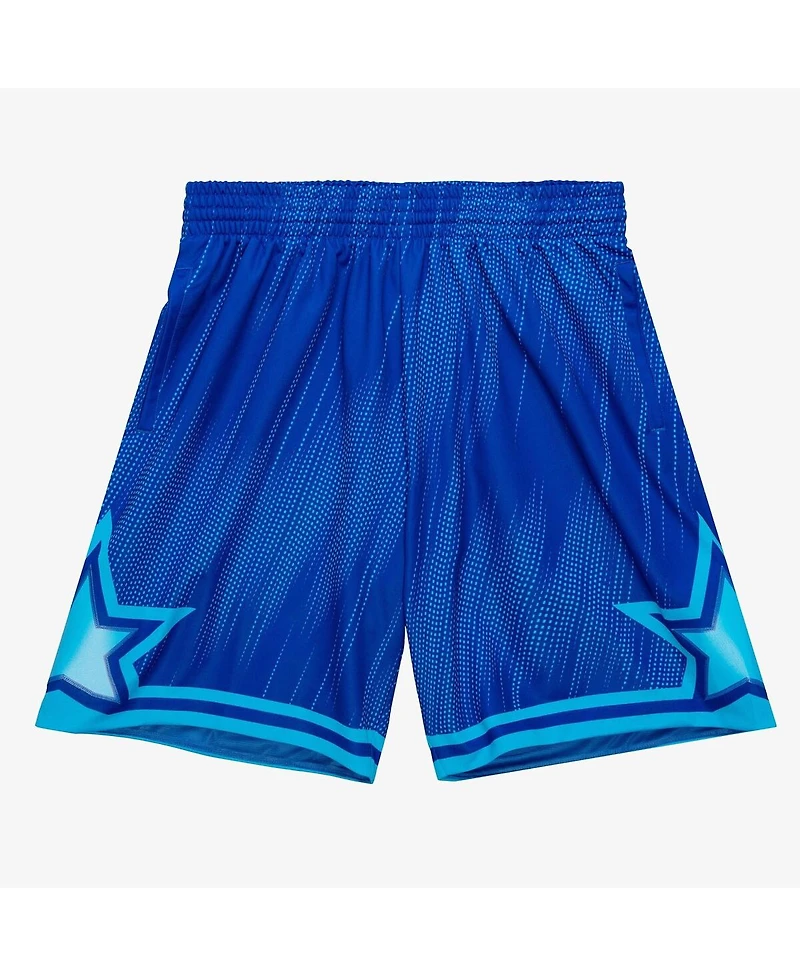 Mitchell & Ness Men's Blue Orlando Magic 2008/09 Hardwood Classics Monochrome Swingman Shorts