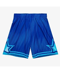 Mitchell & Ness Men's Blue Orlando Magic 2008/09 Hardwood Classics Monochrome Swingman Shorts