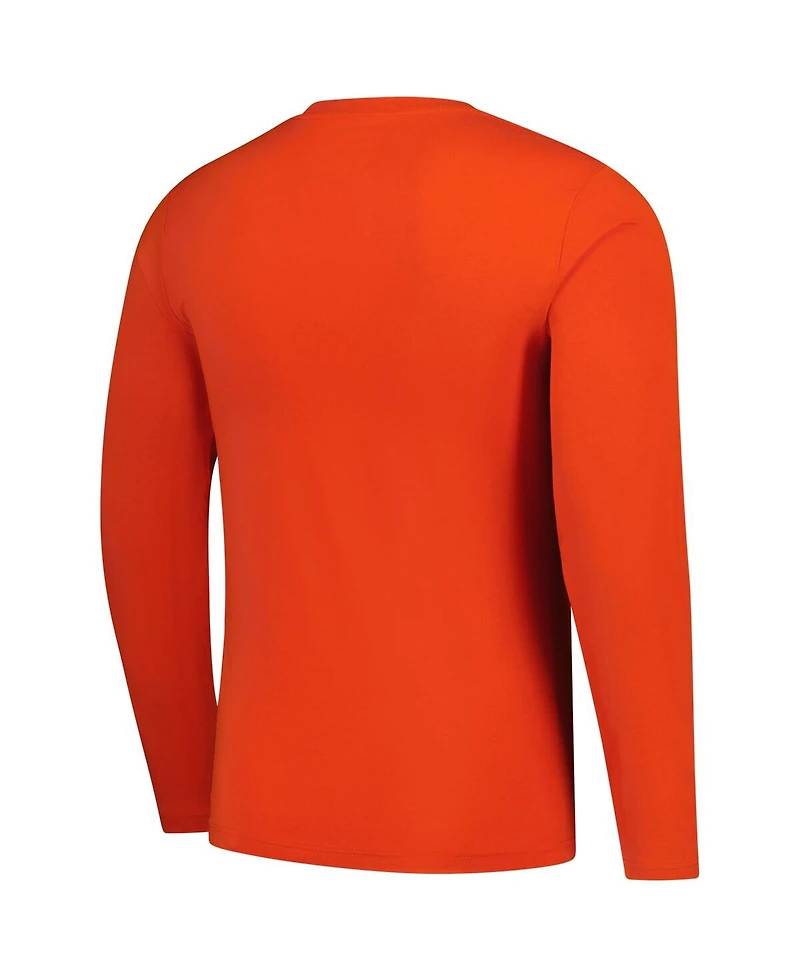 Fanatics Men's Orange Chicago Bears Long Sleeve T-Shirt