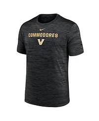 Nike Men's Black Vanderbilt Commodores Velocity Performance T-Shirt