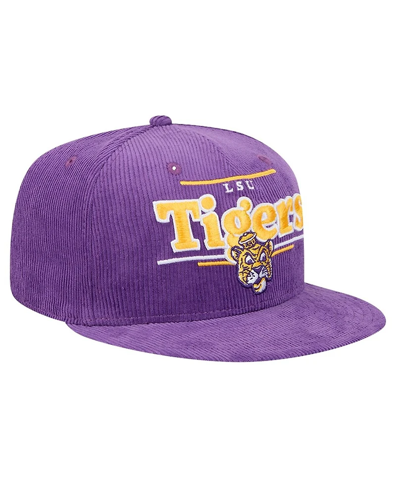 New Era Men's Purple Lsu Tigers Display 9FIFTY Snapback Hat