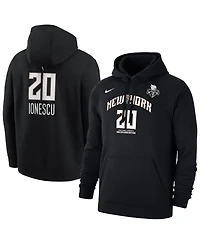 Nike Men's Sabrina Ionescu Black New York Liberty Explorer Edition Name Number Pullover Hoodie