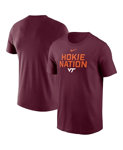 Nike Men's Maroon Virginia Tech Hokies Local Performance T-Shirt