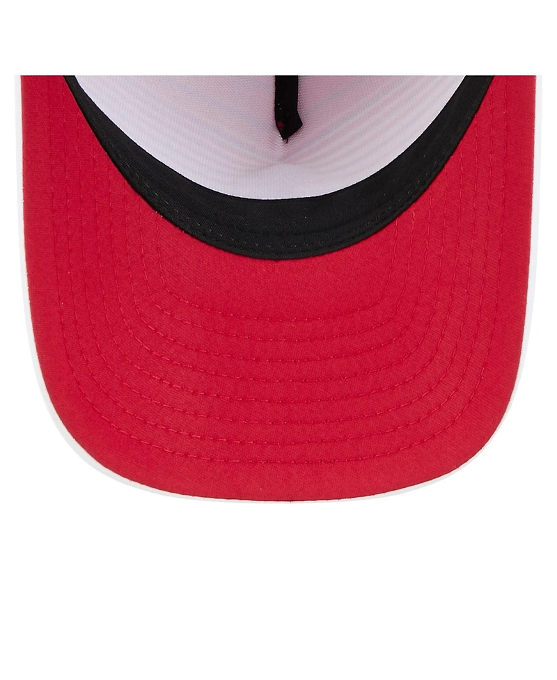 New Era Men's Red Philadelphia Phillies Gradient 9FORTY M-Crown Adjustable Hat
