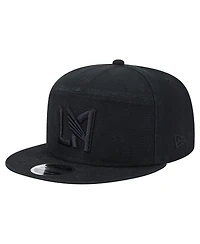 New Era Men's Black Lafc Canvas 9FIFTY Snapback Hat