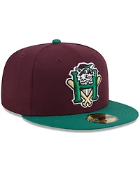 New Era Men's Maroon Hudson Valley Renegades Theme Nights 59FIFTY Fitted Hat