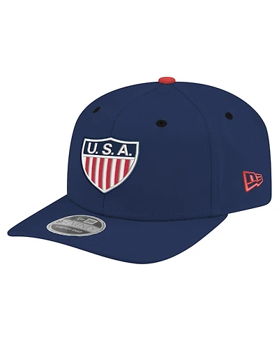 New Era Men's Navy Usmnt 1950 Retro 9SEVENTY Stretch-Snap Hat