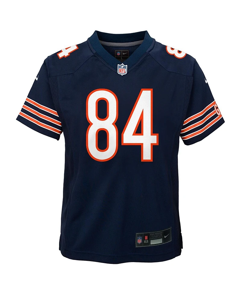 Nike Big Boys and Girls Colston Loveland Navy Chicago Bears Team Game Jersey