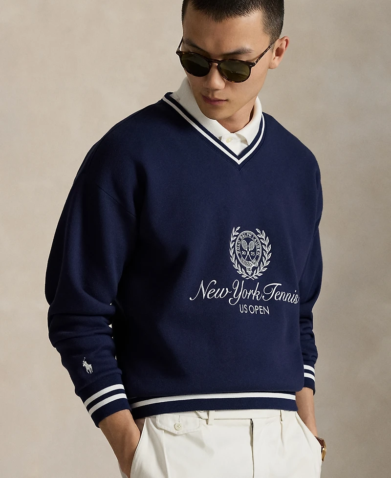 Polo Ralph Lauren Unisex Us Open Vintage-Fit Fleece Sweatshirt