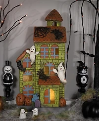 Northlight 20" Led Lighted Ghostly Haunted House Halloween Decoration