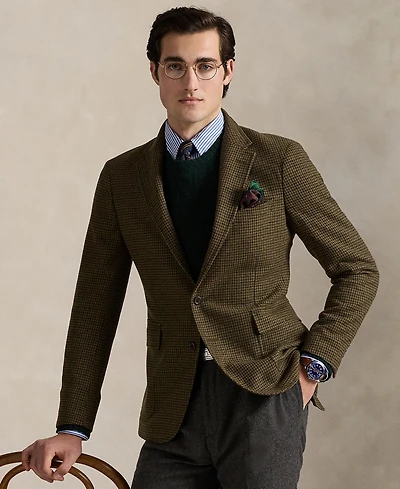 Polo Ralph Lauren Men's Modern Plaid Wool-Blend Sport Coat