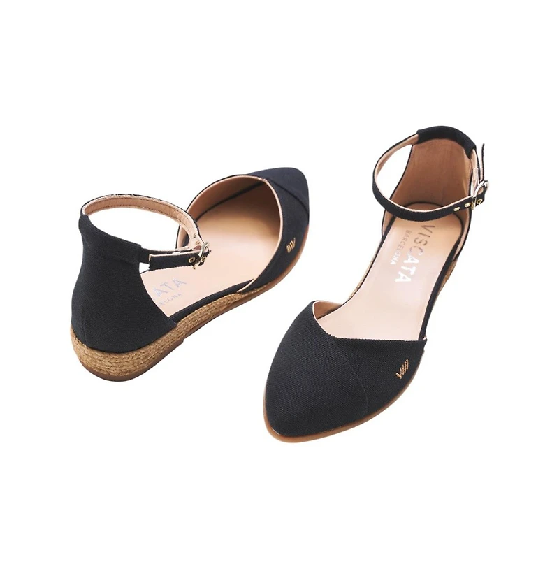 Montroig Canvas Espadrille Flats