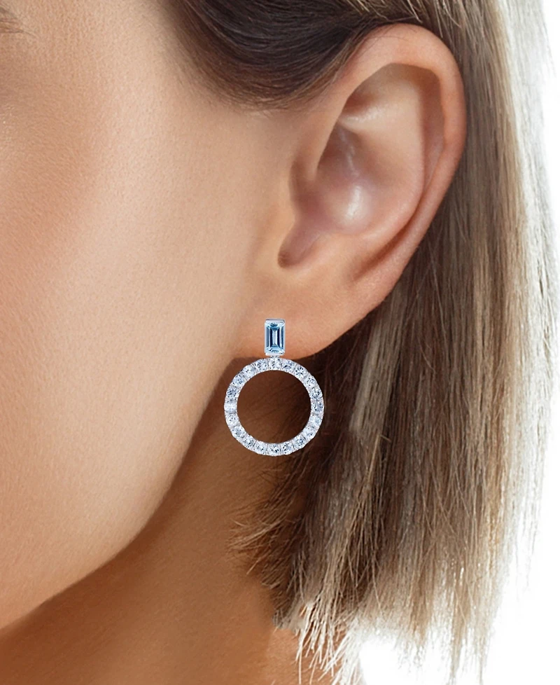 Amethyst (2-1/2 ct. t.w.) or Sky Blue Topaz (4-1/2 Drop Earrings Sterling Silver