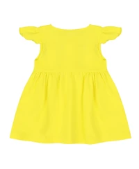 Mixed Up Clothing Baby Girls Vestito Dress Set - Blazing Yellow