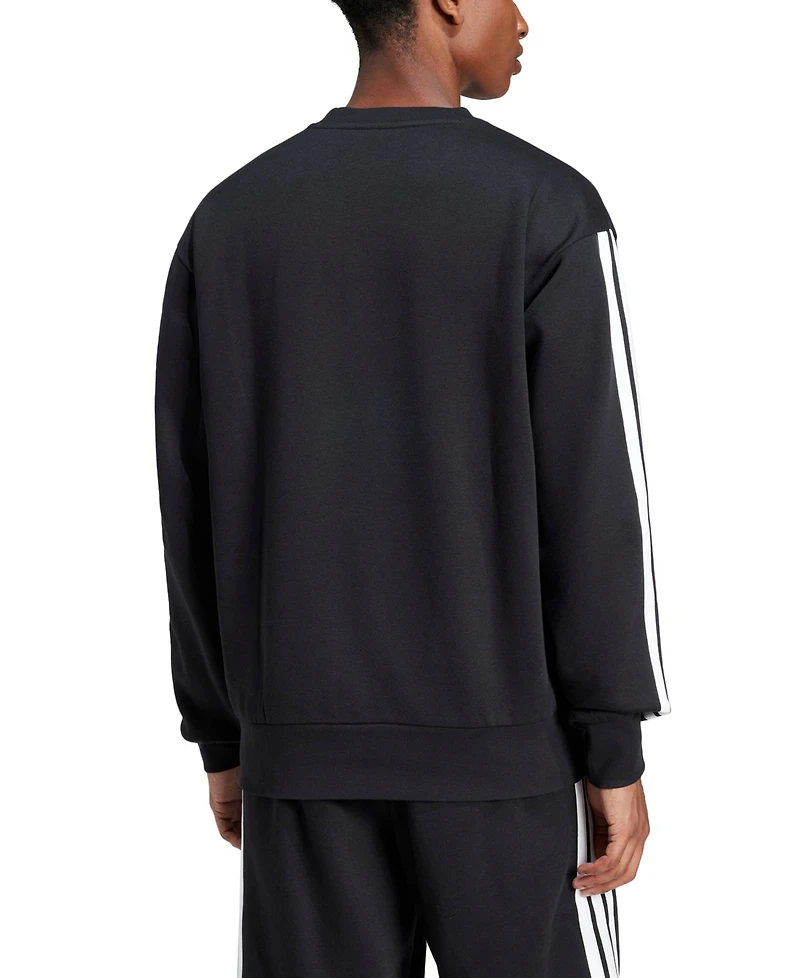 adidas Men's Essentials 3-Stripes Fleece Sweatshirt