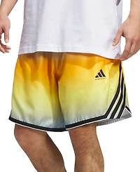 adidas Men's Faded 3-Stripes Logo Shorts