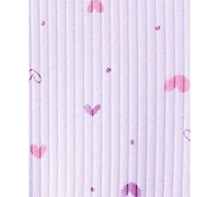 Carter's Toddler Girls Heart-Print Long-Sleeve Tulle Dress
