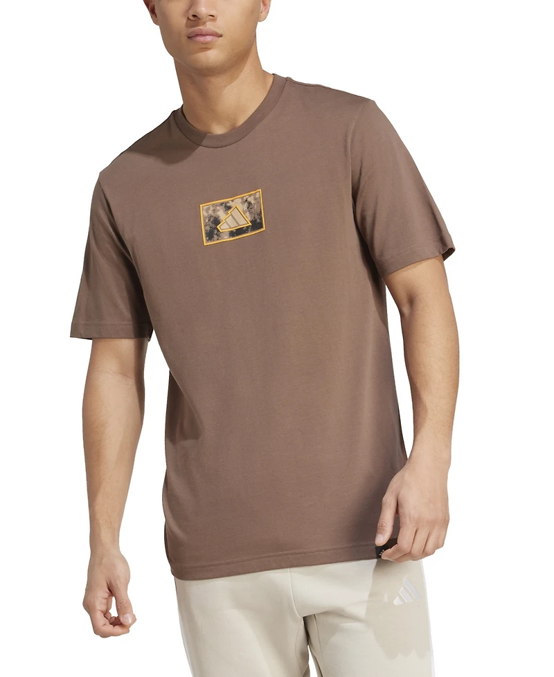 adidas Men's Camo Box Graphic T-Shirt