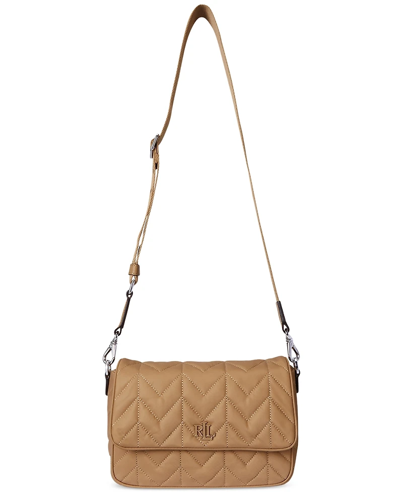Lauren Ralph Lauren Quilted Small Stevie Messenger Bag