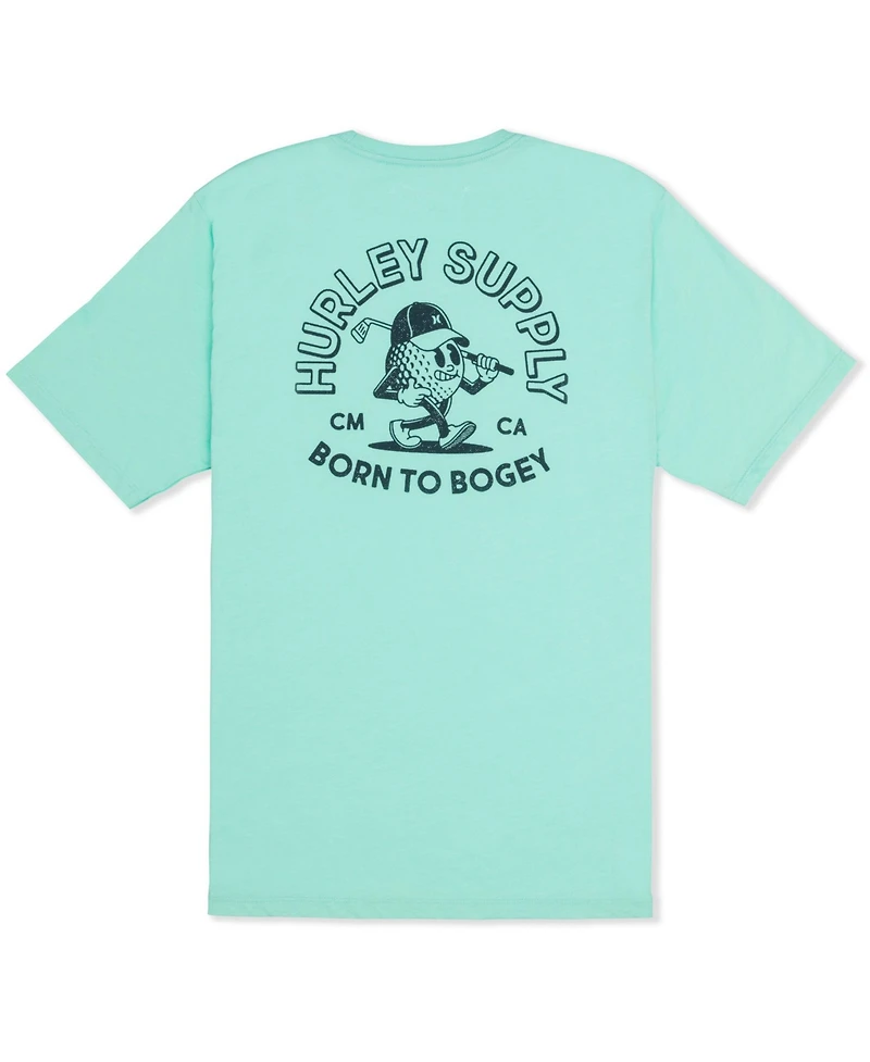Hurley Men's Born To Bogey Short Sleeve T-Shirt