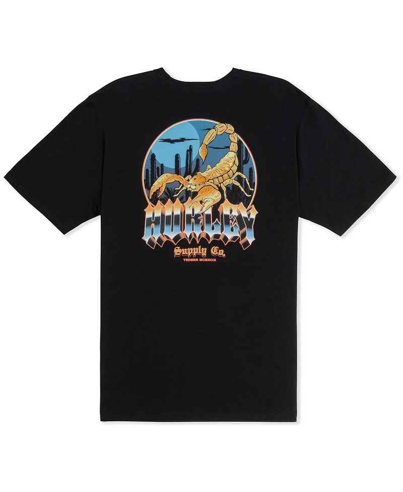 Hurley Men's Scorped Short Sleeve T-Shirt