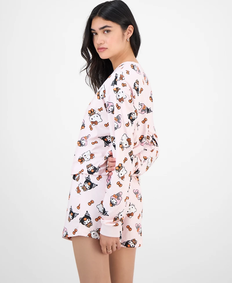 Love Tribe Juniors' My Melody Spooky Cuties Long Sleeve Shirt