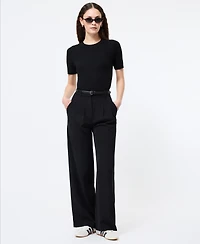 French Connection Women's Marley Ribbed Top