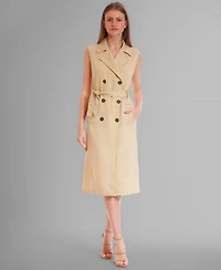 julia jordan Women's Sleeveless A-line Jacket Dress