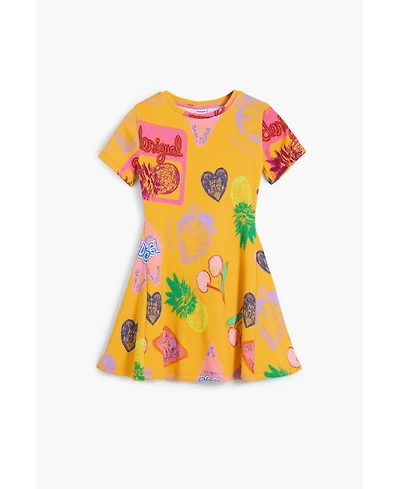 Desigual Girls Girls's Skater dress with prints