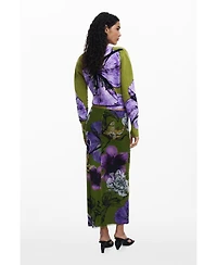 Desigual Women's Skirt designed by Mr. Christian Lacroix