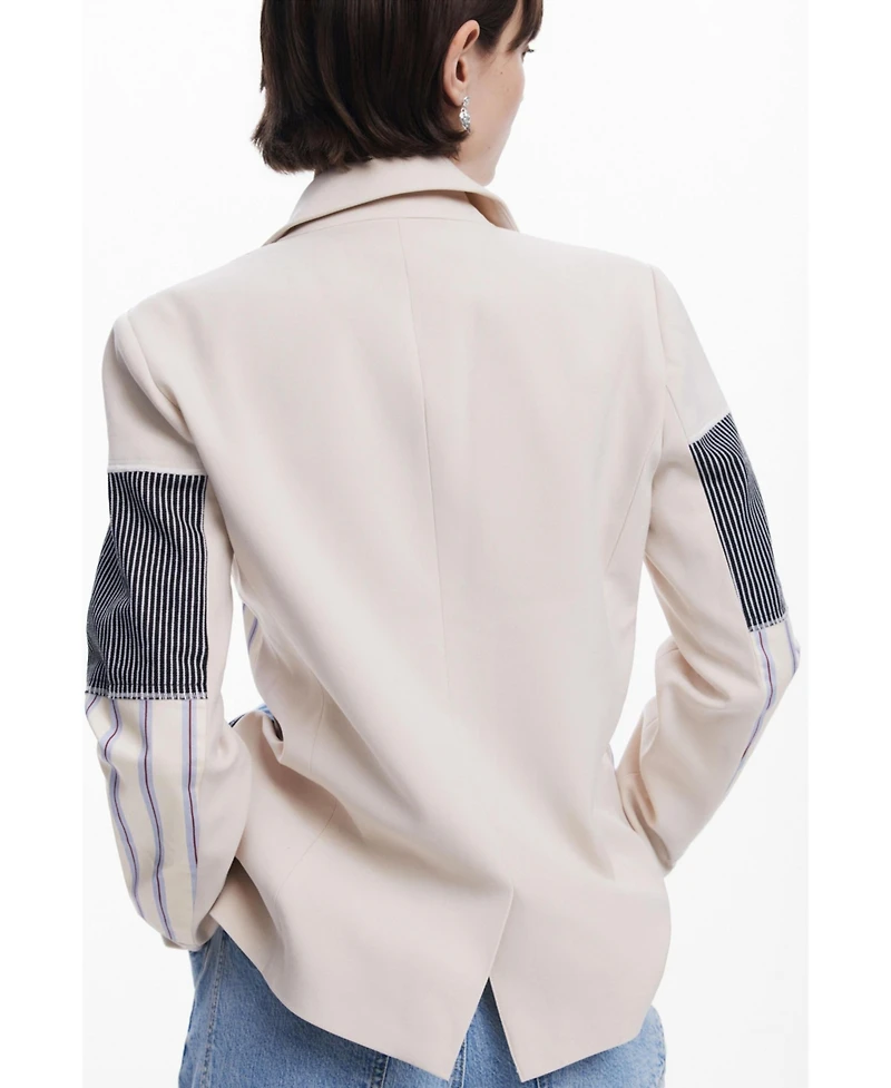 Desigual Women's Patchwork blazer