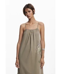 Desigual Women's Straight neckline dress