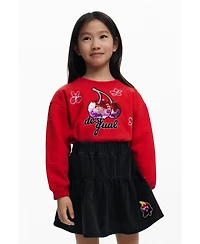 Desigual Girls Girls's Cherry panel miniskirt