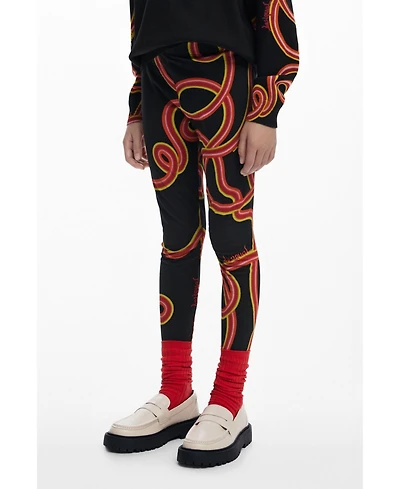 Desigual Girls Girls's Serpentine leggings