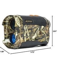 Aofar Hx-1200T Range Finder for Hunting Archery, 1200 Yards with Angle and Horizontal Distance, Shooting Wild Waterproof Coma Rangefinder, 6X 25mm
